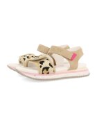 Gioseppo Sandale cu velcro Ficarra - Negru/Bej