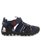 Gioseppo Sandale cu velcro si decupaje Emance 27585 - Bleumarin