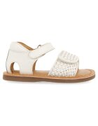 Gioseppo Sandale de piele cu velcro ATHENA 28301 - Alb