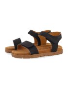Gioseppo Sandale de piele cu velcro - Rosu/Bleumarin