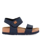 Gioseppo Sandale de piele ecologica cu velcro Tredegar - Bleumarin