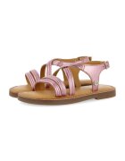 Gioseppo Sandale de piele Kerrier - Auriu rose