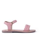 Gioseppo Sandale din piele cu garnituri impletite - Roz pastel