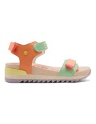 Gioseppo Sandale din piele ecologica cu inchidere velcro - Multicolor