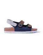Gioseppo Sandale din piele ecologica cu velcro Salgaa - Bleumarin