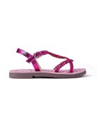 Gioseppo Sandale din piele impletite Boden - Fucsia
