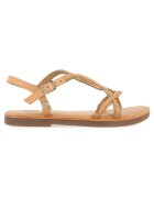 Gioseppo Sandale slingback cu strasuri Aucilla - Bej