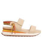 Gioseppo Sandale slingback uni - Galben/Portocaliu/Bej