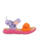 Gioseppo Sandale uni cu velcro - Portocaliu mandarina/Lila