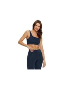 Girlfriend Collective Bustiera sport poliester/elastan - bleumarin