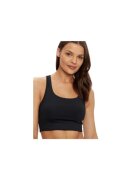 Girlfriend Collective Bustiera sport poliester/elastan - negru