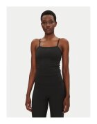 Girlfriend Collective Top dama 1037 - Poliester reciclat - Negru - Negru