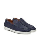 Giuseppe Zanotti Mocasini barbati - piele naturala - bleumarin