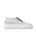 Giuseppe Zanotti Pantofi sport barbati 303641542 - Piele naturala - Gri - Gri