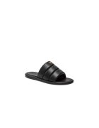 Giuseppe Zanotti Papuci barbati 303642358 - Piele ecologica - 41 EU - Negru
