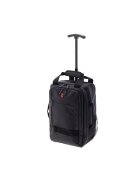 Gladiátor Rucsac cu role - pentru Wizz Air/Ryanair - - Polar - MG 3958 - 14' - Negru
