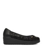Go Soft Balerini dama - textil - negru