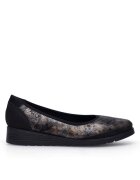 Go Soft Balerini - Piele naturala - Negru - Negru