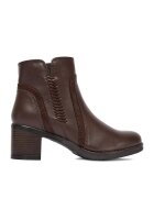 Go Soft Botine dama CEO-WBN-DIANA-5666-0 - maro - material sintetic