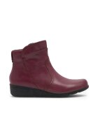 Go Soft Ghete dama visiniu - piele naturala -