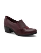 Go Soft Pantofi dama - 392569 - Piele naturala - Rosu inchis