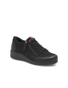 Go Soft Pantofi sport dama - 367635 - Piele nabuc - Negru