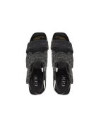 GOE Sandale dama - RR2N4232 - Piele naturala - Negru