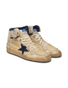 GOLDEN GOOSE Tenisi barbati - piele naturala - maro