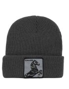 Goorin Bros Caciula unisex din tricot fin cu aplicatie - Gri