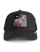 Goorin Bros Sapca trucker unisex cu aplicatie frontala - Maro cognac/Negru
