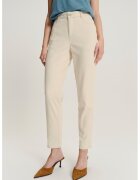 GreenPoint Blugi crop slim fit - Crem