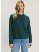 GreenPoint Bluza de trening lejera cu maneci raglan - Verde englez