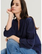 GreenPoint Bluza-tunica lejera - Bleumarin