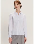GreenPoint Camasa slim fit din amestec de bumbac - Alb optic