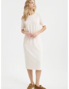 GreenPoint Rochie midi cu maneci scurte - Bleumarin