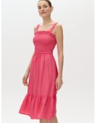 GreenPoint Rochie uni evazata - Coral
