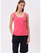 GreenPoint Top cu decolteu amplu - Fucsia