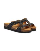 Gruenland Papuci dama Grunland piele ecologica - Negru