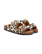 Gruenland Papuci dama - Grunland - piele naturala - multicolor