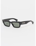 Gucci Ochelari de soare dreptunghiulari cu lentile uni - Negru