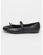 GUESS Balerini Mary Jane de piele ecologica - Auriu/Negru