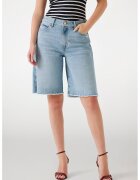 GUESS Bermude din denim cu terminatii franjurate