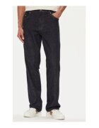GUESS Blugi cu croiala dreapta si buzunare cu model
