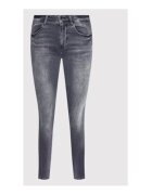 GUESS Blugi cu talie medie si 5 buzunare
