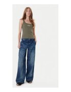 GUESS Blugi de bumbac cu croiala ampla