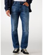 GUESS Blugi din denim cu croiala dreapta si aspect decolorat