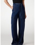 GUESS Blugi din lyocell cu croiala ampla - Bleumarin