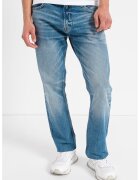 GUESS Blugi drepti cu aspect decolorat Rodeo - Albastru