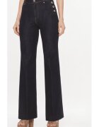 GUESS Blugi New Faye W4RA0P D2QU1 Bleumarin Relaxed Fit - Bumbac