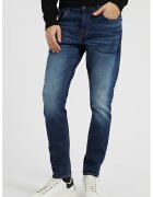GUESS Blugi skinny Chris - Bleumarin